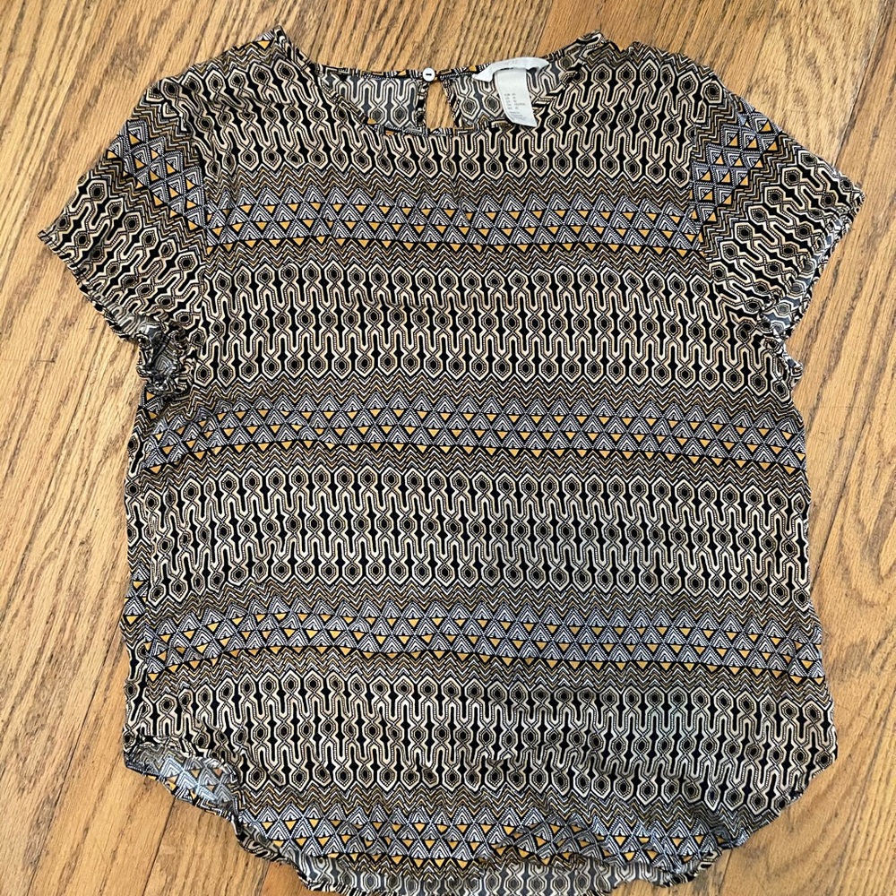 H&M short sleeve top